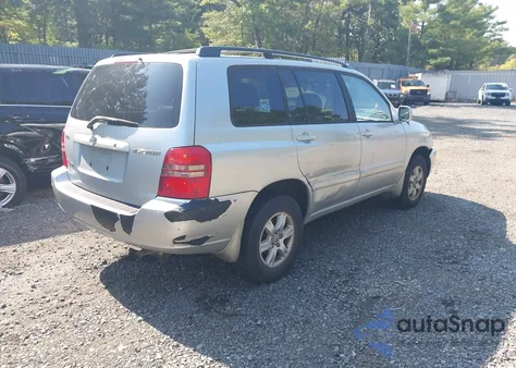 2003 Toyota Highlander V6 z USA, uszkodzony, nr VIN JTEHF21A130099593